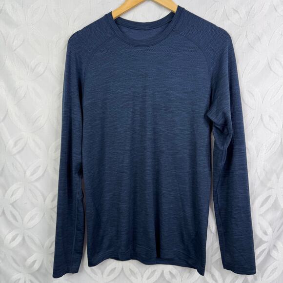 Lululemon Metal Vent Tech Surge Long Sleeve Nautical Navy / Blueprint Size S - Picture 5 of 8